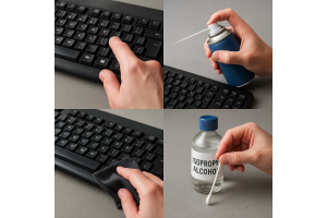 Découvrez comment nettoyer les touches du clavier en toute sécurité et efficacement