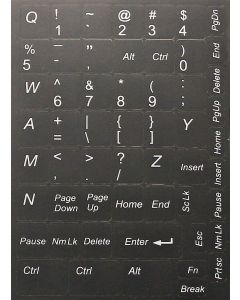 N8 Stickers touches - gros kit - fond gris - 12,5:10,5mm