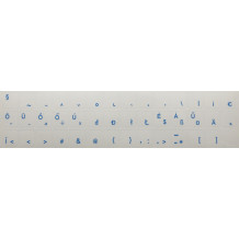 N17 Stickers clés - hongrois - gros kit - arrière-plan transparent - 13:13mm