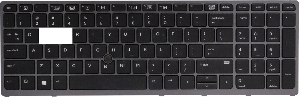 Touche De Clavier HP Unique - Pour ZBook 17/15 G2, 17 G2 - Occasion, Vérifie Bien Le Type De Fixation